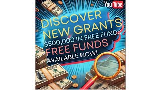 Get Ready for 500K in Free GRANTS [upl. by Stempson]