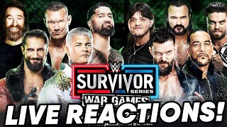 WWE Survivor Series 2023 LIVE REACTIONS  WrestleTalk [upl. by Hannahsohs]