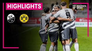 SV Sandhausen  Borussia Dortmund II  Highlights 3 Liga  MAGENTA SPORT [upl. by Scevour123]