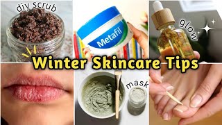 10 Winter Skincare Tips For Glowing Skin ✨️ [upl. by Anneirb]