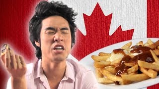 Americans Try Canadian Snacks For First Time [upl. by Aniroc]