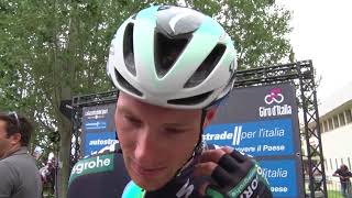 Sam Bennett  Interview at the start  Stage 3  Giro dItalia  Tour of Italy 2018 [upl. by Neurath]