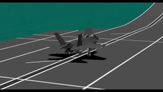 YSFlight F 35B Queen Elizabeth Carrier Trials [upl. by Tobie]