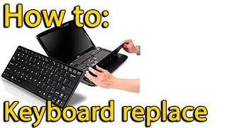 Keyboard replacement Lenovo G700 G710 [upl. by Yelnikcm]