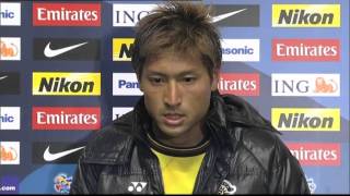 Interview Junya Tanaka striker  Kashiwa Reysol In Japanese [upl. by Wampler]