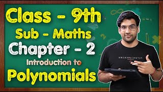 Class 9 Maths Chapter 2 Introduction to Polynomials NCERT  MKR [upl. by Annor509]