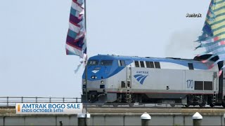 Amtrak offering BOGO sale [upl. by Cavil]