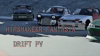 CARXPVドリフトチームHIPSHAKEwithRFantasia drift pv [upl. by Suiravat795]