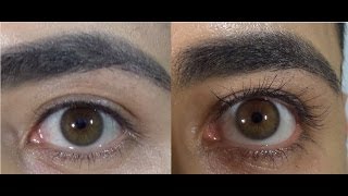 maquillaje de pestañas súper natural para hombre [upl. by Leslie]