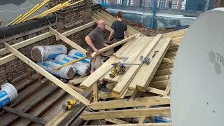 Rotten Rafters Roof Structure Replacement Kensington London rottenrafters roofstructure [upl. by Agnesse]