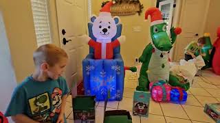 UNBOXING 6 New Lowes Christmas Inflatables [upl. by Gazo745]