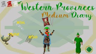 OSRS Western Province Medium Diary Guide  Ironman Approved [upl. by Iral]