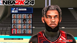 BEST COMP FACE CREATION IN NBA 2K24 BEST DRIPPY FACE CREATION FOR NEXT GEN amp CURRENT GEN [upl. by Linneman]