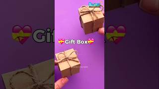 Cute Gift Box Making💝subscribe shorts cute diy [upl. by Florentia93]