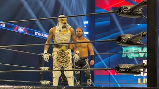 Fancam Hangman Adam Page vs Penta El Zero Miedo AEW Dynamite Savannah GA 12424 [upl. by Avilo]