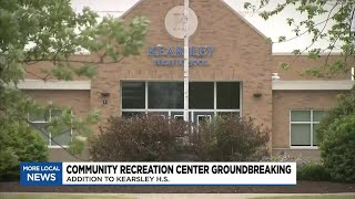 Groundbreaking for addition to Kearsley High School [upl. by Yrekcaz583]