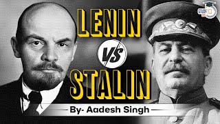 Comparison between personalities of Lenin amp Stalin  Important dictators’ Communism  World History [upl. by Modla569]