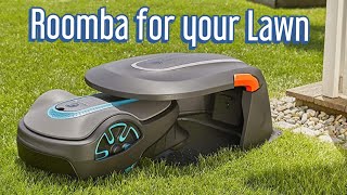 A Roomba for your Lawn Gardena Auto Robotic Mower [upl. by Eniliuqcaj]