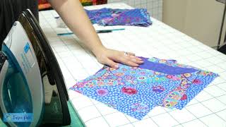 Tridazzle Quilt Quick class from 10quot squares [upl. by Biegel]