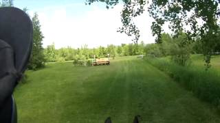 2014 Bromont CCI3 Helmet Cam  Elisa Wallace amp Simply Priceless [upl. by Neffets]