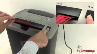 Reviewing the Fellowes PowerShred PS60 Strip Cut Shredder  3860104 [upl. by Parrott]