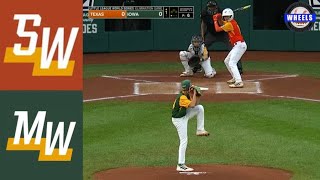 Texas vs Iowa  LLWS Elimination Game  2022 Little League World Series Highlights [upl. by Mcconaghy]