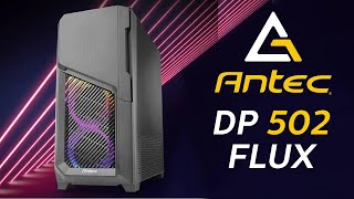 Cowcot TV Présentation boitier ANTEC DP502 FLUX  Airflow et RGB [upl. by Aiekan]