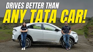 Tata Curvvev First Drive Review  Exterior Interior Design Performance [upl. by Pacificia]