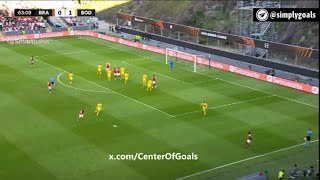 Sikou Niakate GoalBraga vs BodoGlimt12 All Goals and Extended Highlights [upl. by Zerlina]