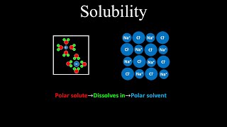 Solubility  Chemistry [upl. by Kahcztiy]