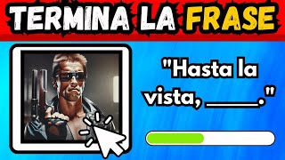 quot¡Desafío de Frases Icónicas ¿Puedes Completar las Más Famosasquot [upl. by Dave]