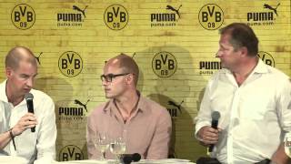 Gesprächsrunde mit Klopp amp Co zum neuen BVB Puma Trikot 2012 Borussia Dortmund [upl. by Bella783]