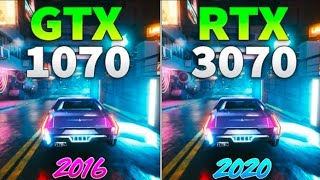 GTX 1070 vs RTX 3070  4 Years Difference [upl. by Brandenburg]