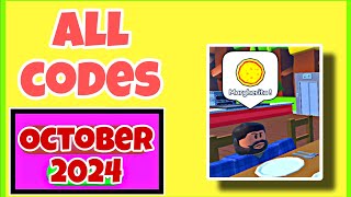 OCTOBER 2024 ALL WORKING CODES PIZZERIA TYCOON 2 ROBLOX  PIZZERIA TYCOON 2 CODES [upl. by Catherina]