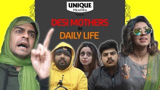 Desi Mothers In Daily Life Part 5  Unique MicroFilms  DablewTee  UMF  WT  Comedy Skit [upl. by Jordanna832]