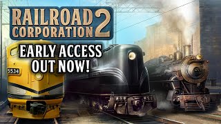 Railroad Corporation 2  Early Access Launch Trailer [upl. by Innos]