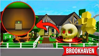 NEW Halloween Horse House Update 🎃 Secret Locations in Brookhaven 🏡RP [upl. by Arlan]