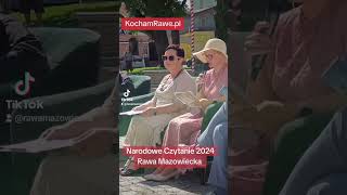 Narodowe Czytanie 2024 Rawa Mazowiecka kochamrawe narodoweczytanie [upl. by Nnave818]