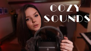 ASMR FLUFFIEST EAR MUFFS 100 TINGLES [upl. by Ayikal]