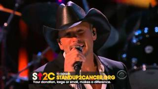 Tim McGraw  Stand Up To Cancer Live Like You Were Dyingquot featuring David Levita [upl. by Nikita999]