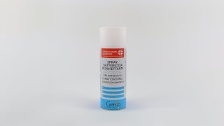 iGenio  Spray battericida disinfettante per Impianti di Condizionamento [upl. by Eednarb480]