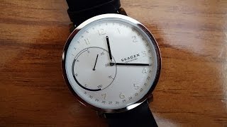 What is a quotHybrid Smartwatchquot The Skagen Hagen Connected Review  Perth WAtch 43 [upl. by Sokcin316]