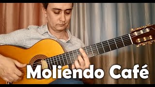 Moliendo Café on guitar  Score tab [upl. by Ijic]