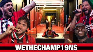 Calabria Florenzi Giroud amp Tomori interview with the Champions [upl. by Dania]