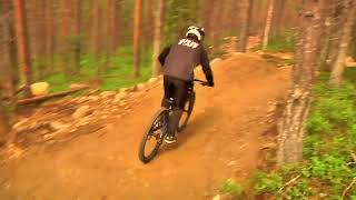 Sunny South I Levi Bike Park  Levi Lapland Finland [upl. by Velda128]