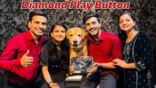 Diamond Play Button In The House  Diamond button kaha Gaya  Anant Rastogi [upl. by Kore395]