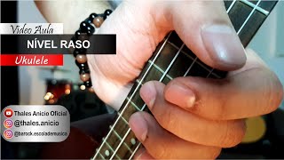 Vídeo Aula  Tutorial  Nivel Raso  Rodolfo Abrantes  Ukulele  Thales Anício [upl. by Nosnhoj]