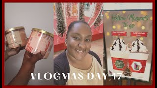 VLOGMAS DAY 17 NEW SCENTED CANDLES HOLIDAY CHILLER SHOPPING AT TRINCITY MALL  TRINIDAD YOUTUBER [upl. by Fitalludba506]