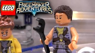 Lego Star Wars Freemaker Adventures  Force Builder App Eclipse Fighter amp Star Scavenger [upl. by O'Malley175]