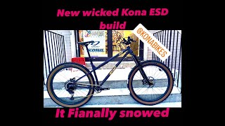 Who’s Ready to Shred Just Finished this Kona Honzo ESD [upl. by Arbmahs]